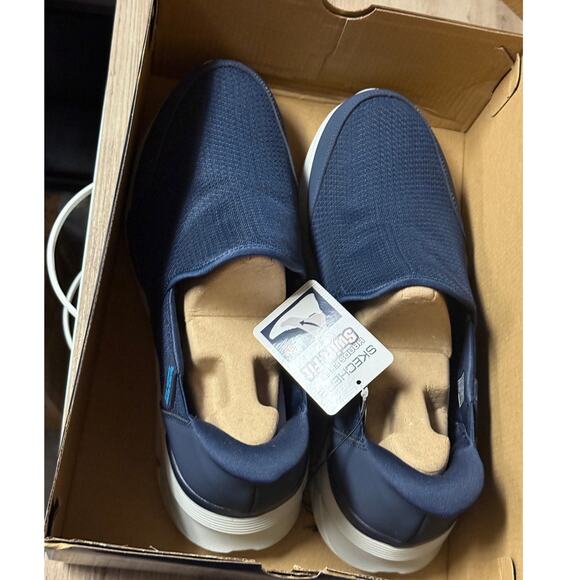 Skechers Men’s Equalizer Swift Fit Slip-On Sneakers Size 10.5 Navy - Picture 8 of 9